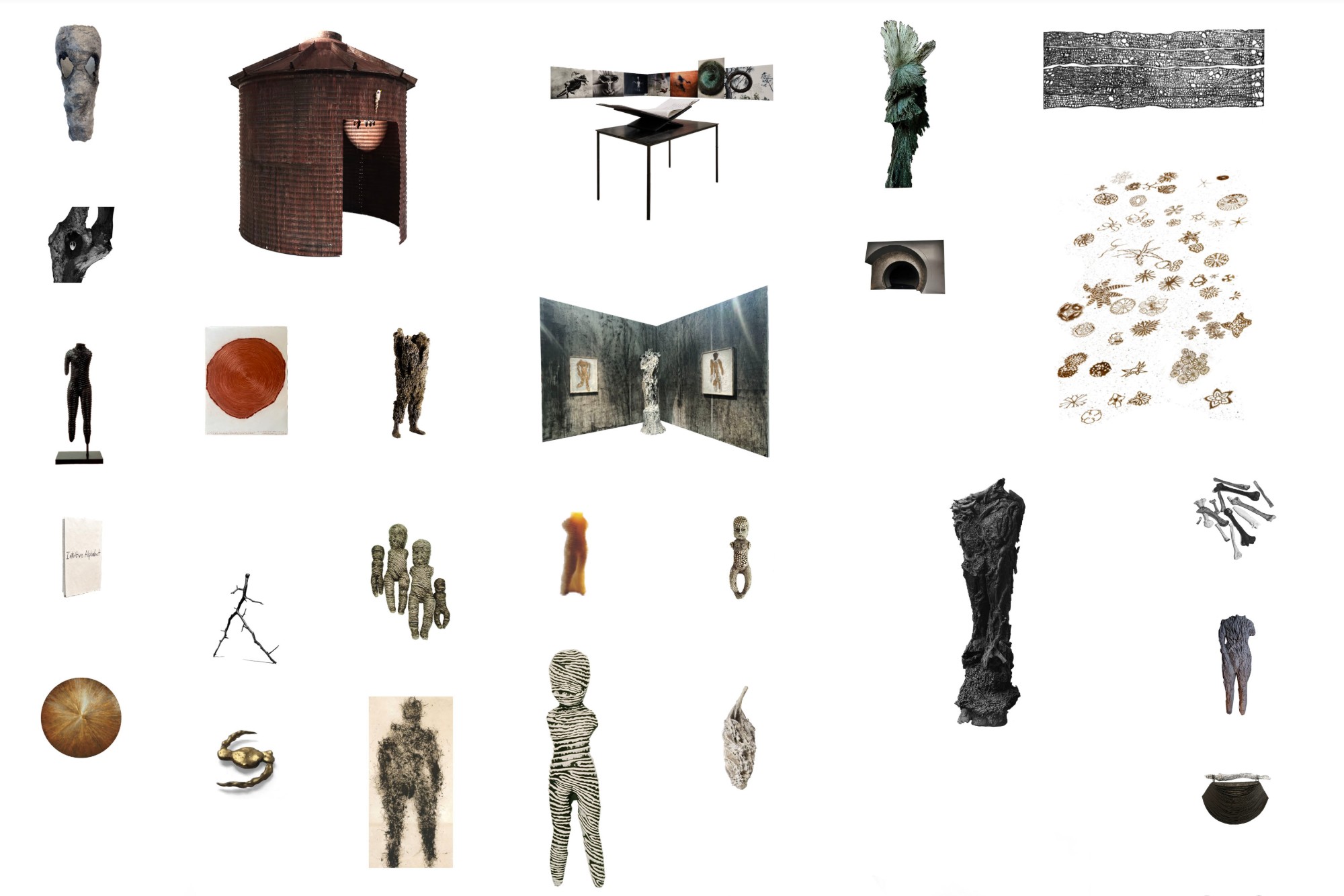 A selection of works by Michele Oka Doner
